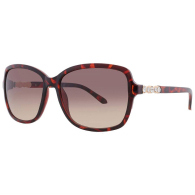 Солнцезащитные брендовые очки Guess Butterfly 1159835815 (Коричневый One size)