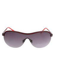 Солнцезащитные брендовые очки Guess Shield 1159835909 (Черный/Красный One size)