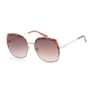 Женские солнцезащитные очки GUESS Geometric 1159835932 (Коричневый One size)