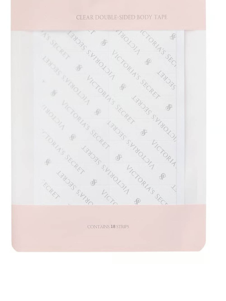 Прозрачный двухсторонний скотч Victoria's Secret для тела 1159835868 (Прозрачный One size)