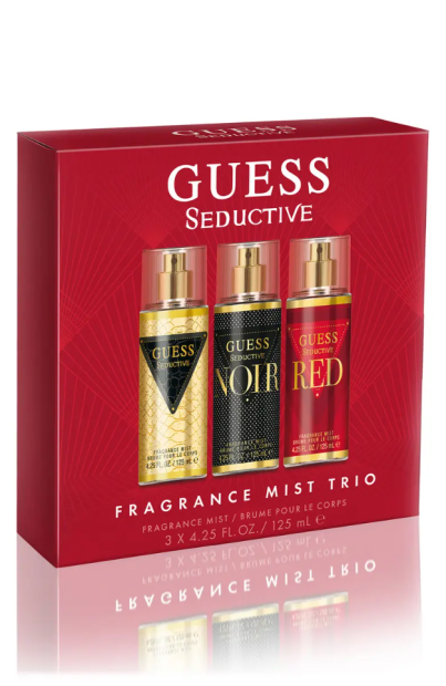 Женский набор спреев для тела Seductive от GUESS 1159778560 (Красный, One size)