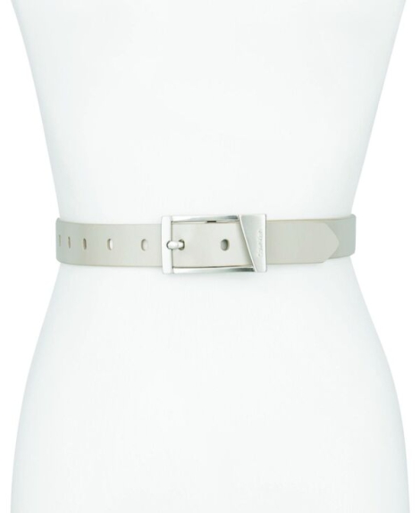 Женский кожаный ремень Calvin Klein 1159805629 (Серый, XL)