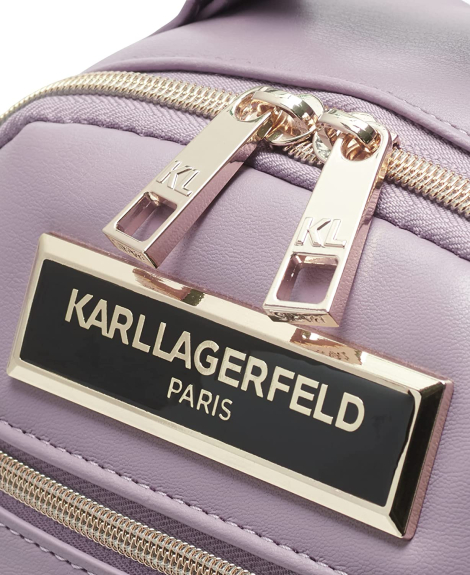 Женский рюкзак Karl Lagerfeld Paris с логотипом 1159779877 (Сиреневый, One size)