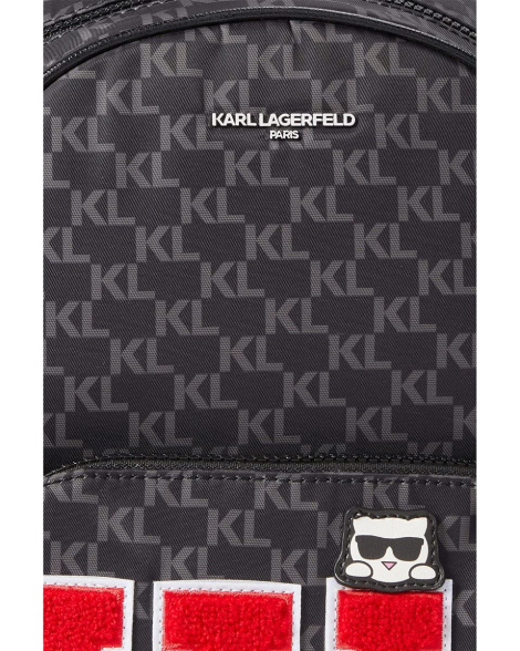 Стильный женский рюкзак Karl Lagerfeld Paris 1159781320 (Черный, One size)