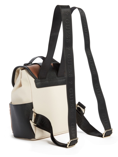 Жіночий рюкзак GUESS з логотипом 1159809745 (Бежевий, One size)