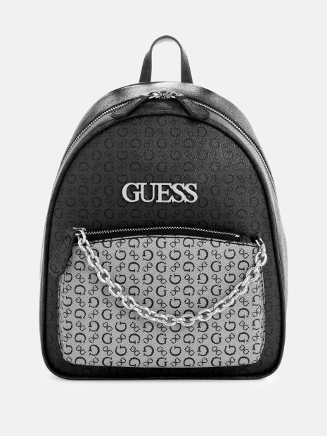 Жіночий рюкзак GUESS з екошкіри 1159816090  (Сірий One size)