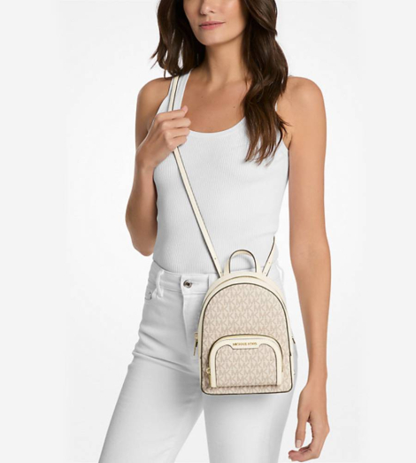 Женский мини-рюкзак Michael Kors 1159830937 (Молочный One size)
