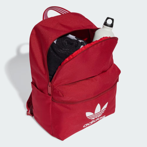 Рюкзак Adicolor Adidas на молнии 1159832594 (Бордовый One Size)