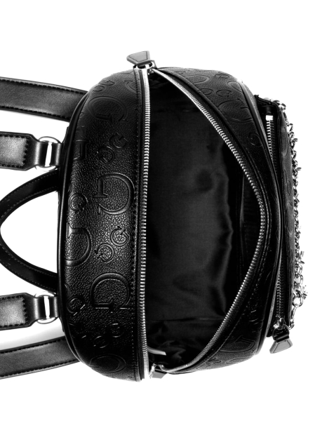 Женский рюкзак GUESS из экокожи 1159836380 (Черный One Size)