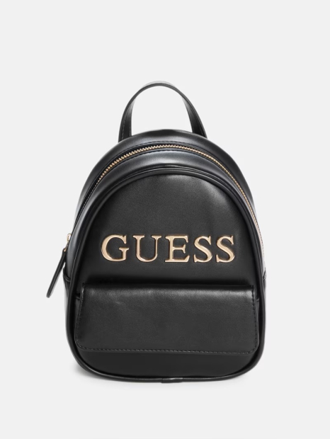 Женский рюкзак GUESS с логотипом 1159836762 (Черный One Size)