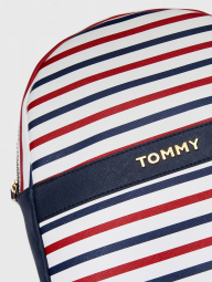 Женский рюкзак Tommy Hilfiger с монограммой 1159767814 (Белый/Синий, One Size)