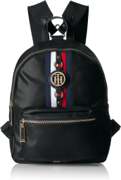 Женский рюкзак Tommy Hilfiger с монограммой 1159769196 (Черный, One Size)