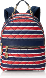 Женский рюкзак Tommy Hilfiger на молнии 1159772683 (Синий/Красный, One Size)