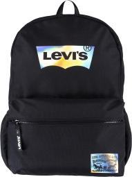 Большой рюкзак Levi's на молнии с логотипом 1159778344 (Черный, One Size)