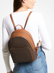 Стильный женский кожаный рюкзак Michael Kors 1159783638 (Коричневый, One size)