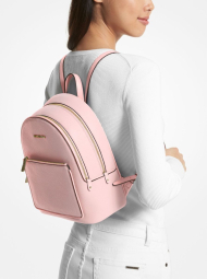 Стильный женский кожаный рюкзак Michael Kors 1159785014 (Розовый, One size)