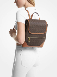 Стильный женский рюкзак Michael Kors с логотипом 1159785341 (Коричневый, One size)