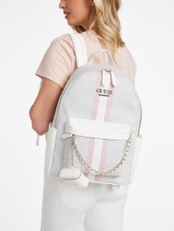 Женский рюкзак GUESS с логотипом 1159793324 (Белый, One Size)