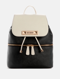 Женский рюкзак GUESS с логотипом 1159794428 (Черный, One Size)