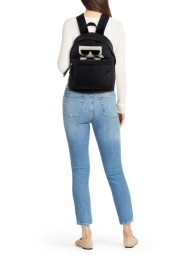 Жіночий рюкзак Karl Lagerfeld Paris з малюнком 1159794624 (Чорний, One size)