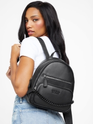 Женский рюкзак GUESS с логотипом 1159800864 (Черный, One Size)