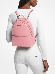 Стильний жіночий рюкзак Michael Kors із сап'янової шкіри 1159802148 (Рожевий, One size)
