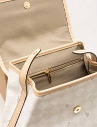 Жіночий рюкзак U.S. Polo Assn з логотипом 1159809078 (Молочний, One size)