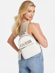 Женский рюкзак GUESS с логотипом 1159809400 (Молочный, One Size)
