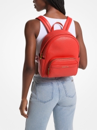 Стильный женский кожаный рюкзак Michael Kors 1159809721 (Красный, One size)