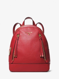 Стильный женский рюкзак Michael Kors из шагреневой кожи 1159810389 (Красный, One size)