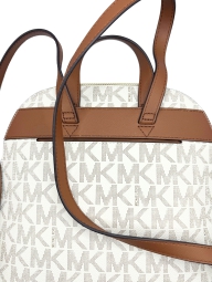 Стильный женский рюкзак Michael Kors с логотипом 1159814176 (Молочный, One size)