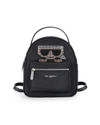 Женский рюкзак Karl Lagerfeld Paris с рисунком из страз 1159815758 (Черный One size)