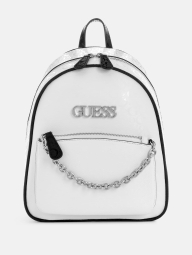 Женский рюкзак GUESS из экокожи 1159816369 (Белый One Size)