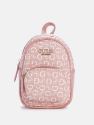 Женский мини-рюкзак через плечо GUESS с логотипом 1159820922 (Розовый One Size)