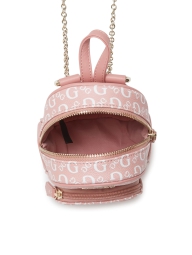 Женский мини-рюкзак через плечо GUESS с логотипом 1159820922 (Розовый One Size)