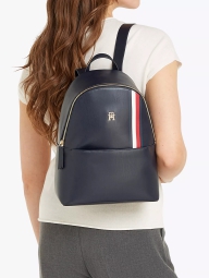 Стильный рюкзак Tommy Hilfiger с логотипом 1159827764 (Синий One Size)