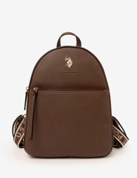 Рюкзак U.S. Polo Assn с логотипом 1159828063 (Коричневый One Size)