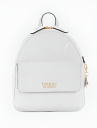 Женский рюкзак GUESS из экокожи 1159832692 (Белый One Size)