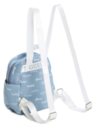 Мини-рюкзак из денима GUESS 1159833254 (Голубой One Size)