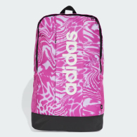 Рюкзак с принтом Adidas на молнии 1159834801 (Розовый One Size)