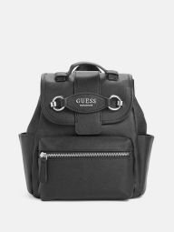 Стильный женский набор GUESS рюкзак и кошелёк 1159836225 (Черный One Size)
