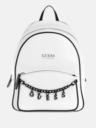 Жіночий рюкзак GUESS з екошкіри 1159836357 (Білий One Size)