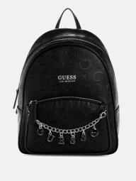 Женский рюкзак GUESS из экокожи 1159836380 (Черный One Size)