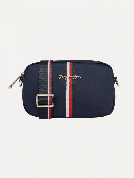 Женская сумка кроссбоди Tommy Hilfiger на молнии 1159767811 (Синий, One Size)