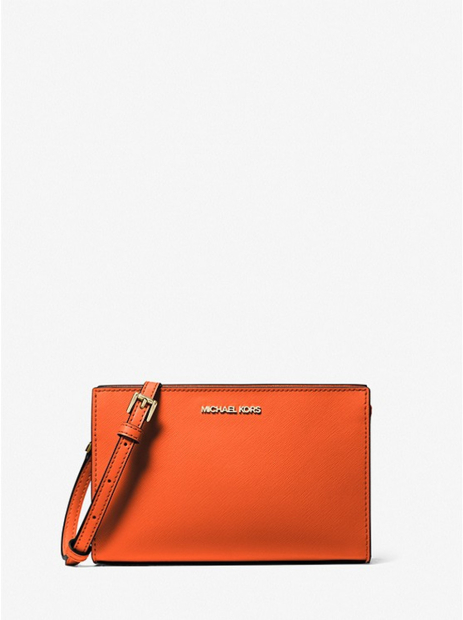 Женская сумка кроссбоди Michael Kors на молнии 1159783116 (Оранжевый, One size)