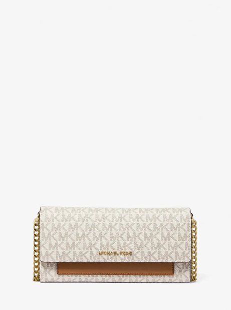 Женская маленькая сумка Michael Kors кроссбоди с кошельком 1159783709 (Белый, One size)