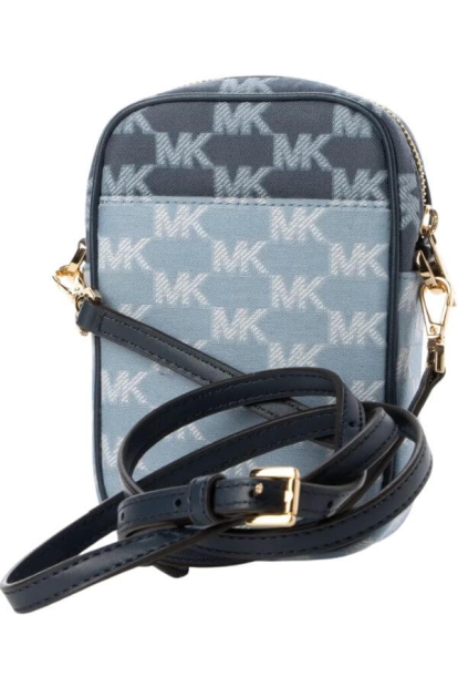 Женская сумка кроссбоди Michael Kors на молнии 1159786645 (Голубой, One size)