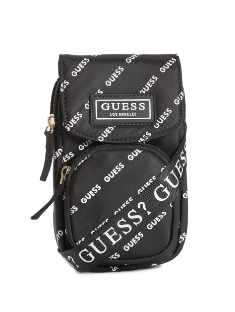 Сумка через плечо Guess с логотипом 1159792146 (Черный, One size)