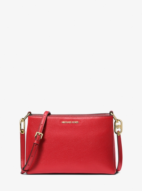 Жіноча сумка кроссбоді із крокреневої шкіри Michael Kors 1159794458 (червоний, One size)