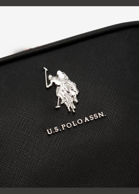 Женская сумка кроссбоди U.S. Polo Assn с логотипом 1159802844 (Черный, One size)